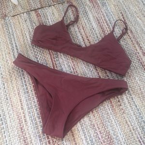 Tavik rust colored bikini